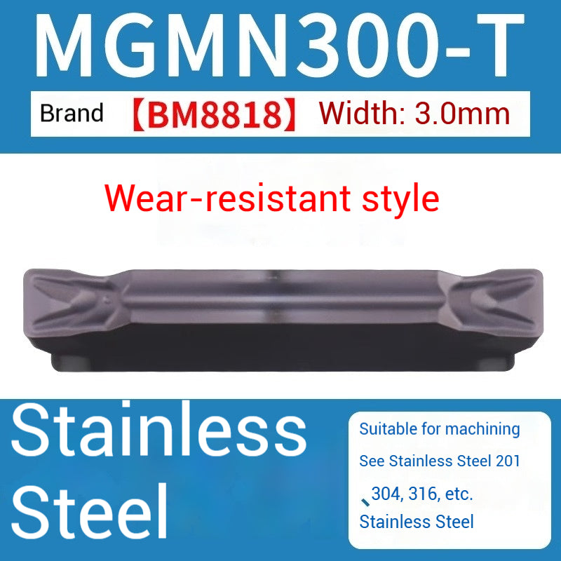 1031-CNC grooving cut-off inserts lathe end face clamp cutter grain mgmn300-m steel parts stainless steel cutter head Shandong Denso Pricision Tools Co.,Ltd.
